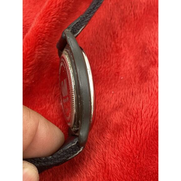 Vintage Victorinox SWISS ARMY Wristwatch “GMN February 1999” Black Nylon Strap - Picture 6 of 13